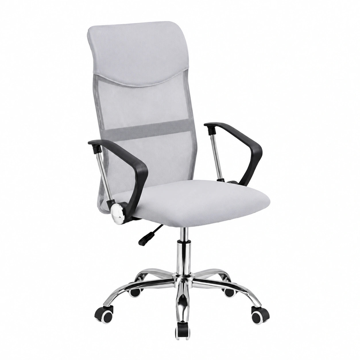 Sedia Direzionale Regolabile Classy Grigia con Braccioli