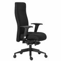 Poltrona Direzionale Rovo Chair XP in Tessuto Nero per Ufficio
