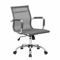 Poltrona Direzionale Ergonomica in Rete Grigia