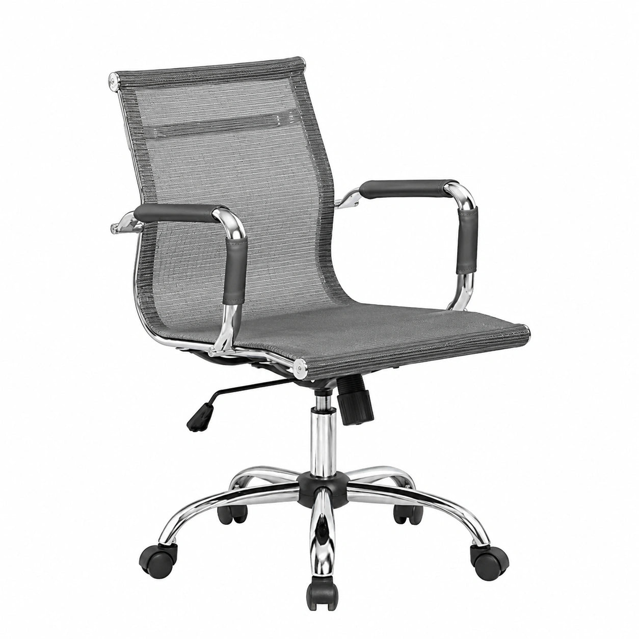 Poltrona Direzionale Ergonomica in Rete Grigia