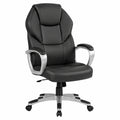 Sedia da Ufficio Girevole per Gaming con Ruote e Supporto Ergonomico