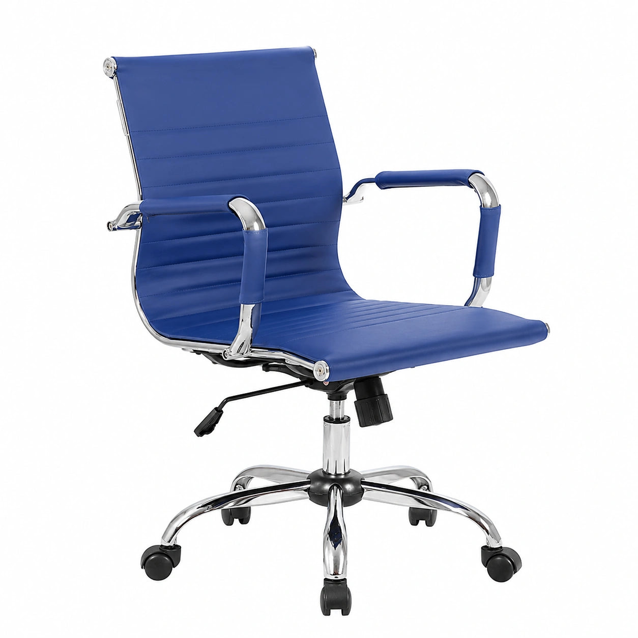 Sedia Ufficio Direzionale in Similpelle Blu Tosini Dallas