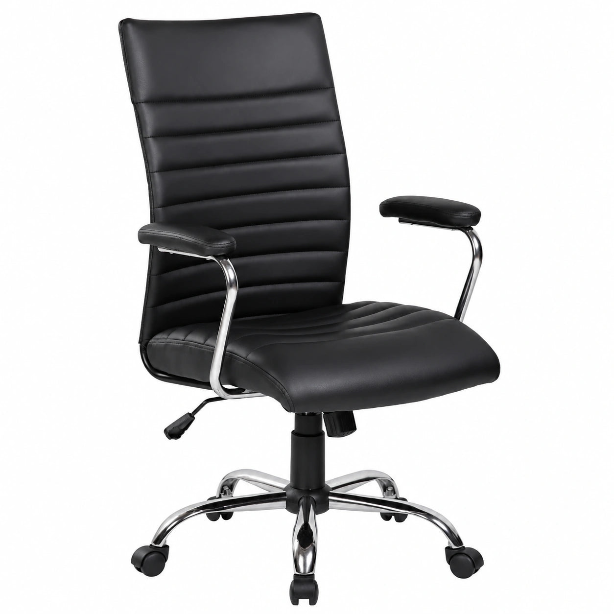Poltrona Direzionale Ergonomica Archimede San Francisco, Colore Nero, Dimensioni 59x57x109 cm