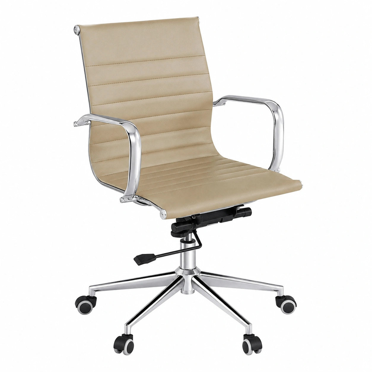 Poltrona Direzionale Beige Modello HW61982BE Ergonomica