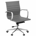 Poltrona Direzionale Ergonomica Grigia - Modello HW61982GR