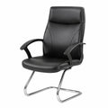 Sedia da Ufficio Ergonomica Macquarie con Braccioli, Nera, 60x59x95cm